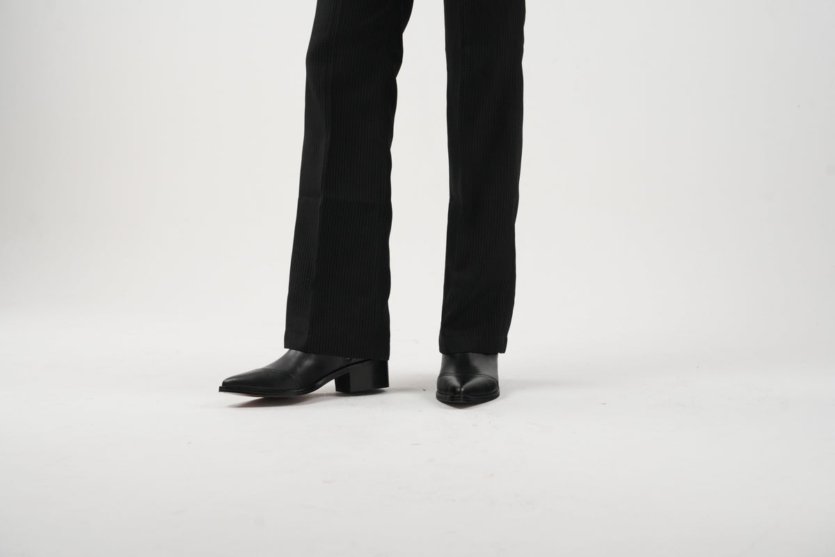 Onyx Calfskin Tennessee Boots