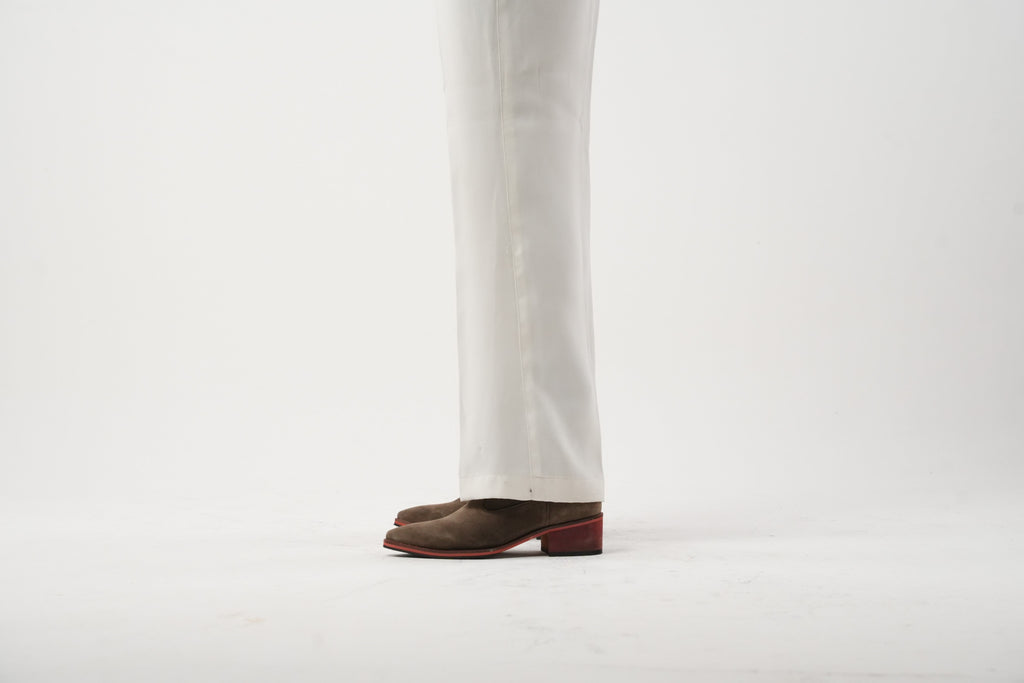 Walnut Suede Boots