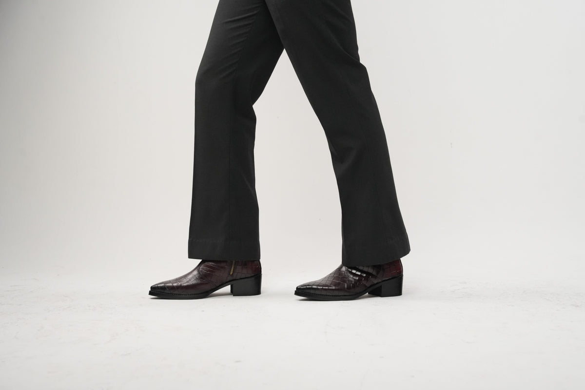 Burgundy Cuvier Boots