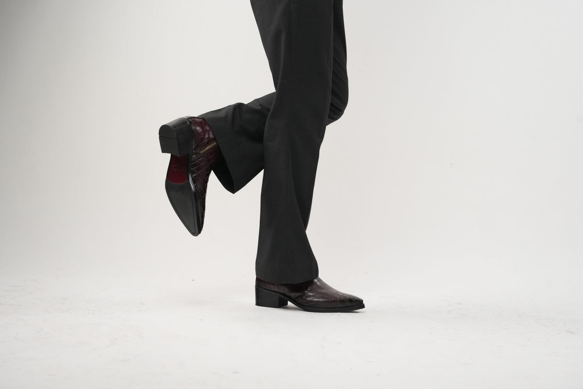 Burgundy Cuvier Boots